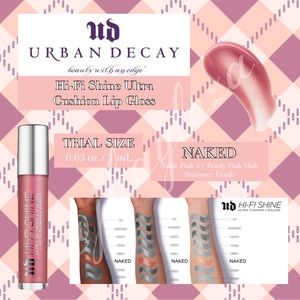 UD: HiFi Shine Ultra Cushion LipGloss—Naked(Trial)